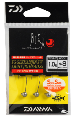 ダイワ Tg月下美人swライトジグヘッドss Daiwa Tg Gekkabijin Light Jighead Ss アジング特集ページ プロショップオオツカ